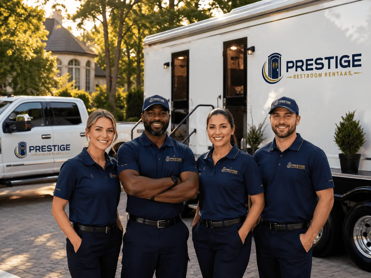 Trusted Luxury Portable Restrooms company in Clive, IA